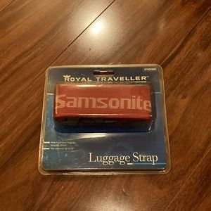 Early 2000s Samsonite luggage strap NWT Sealed